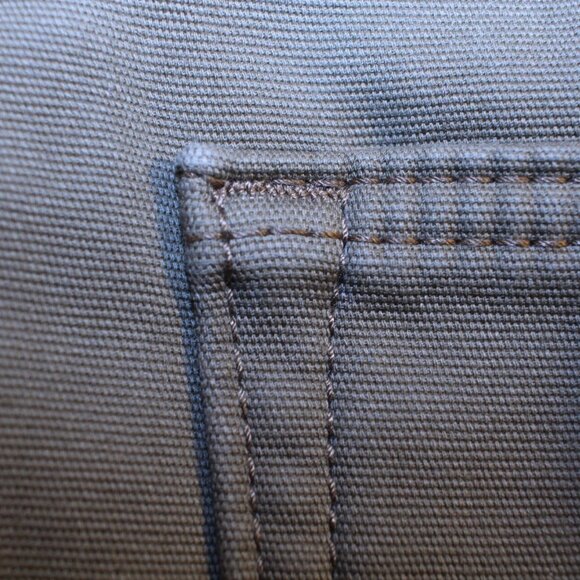 Weatherproof Vintage Reg Fit 36 x 30 Wheat Fleece Lined Stretch Canvas Pants - Picture 10 of 13